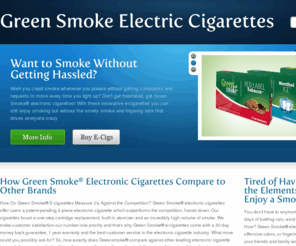 greensmokeelectric.com: Green Smoke Electric Cigarettes
Wish you could smoke whenever you please without getting complaints and requests to move every time you light up? Don't get frustrated, get Green Smoke® electronic cigarettes!