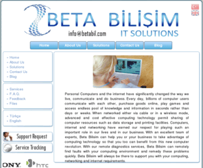 betabil.com: Beta IT Solutions
Beta Bilisim, Best IT Company in Fethiye