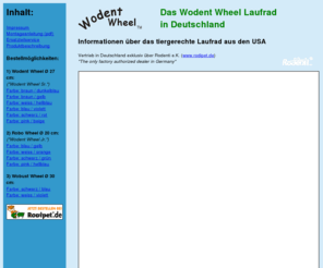 wodent-wheel.de: ++ Wodent Wheel Laufrad ++
Wodent Wheel gesucht? Hier finden Sie das tiergerechte Laufrad!