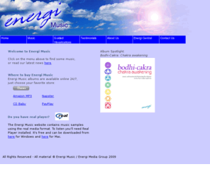 energimusic.com: Energi Music, the Home of Relaxation, Meditation and Ambient Music
Energi Music