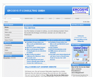 ercosys.de: ERCOSYS IT-Consulting GmbH - Home
ERCOSYS IT-Consulting & Vertriebs GmbH