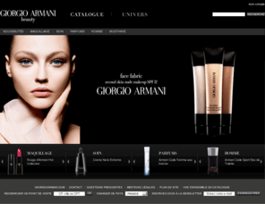 giorgioarmanibeauty.fr: Giorgio Armani Beauté : produits de beauté, soins, cosmétiques et parfums pour Homme et pour Femme.
Entrez dans l'univers du site Giorgio Armani Beauté et découvrez une large sélection de cosmétiques et de parfums pour Homme et pour Femme.