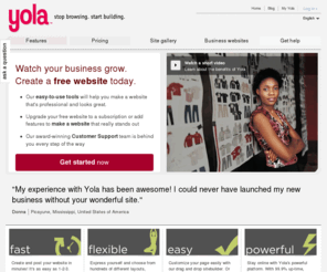 sysnthasite.com: Yola - Make a free website with our free website builder
Make a free website with our free website builder. We offer free hosting and a free website address. Get your business on Google, Yahoo & Bing today.