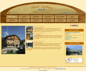 torgnon.com: Hotel Zerbion di Torgnon - Hotel Valle d'Aosta - Hotel Torgnon
Storico Hotel di Torgnon, l'Hotel Zerbion offre un'ospitalit familiare...