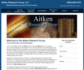 aitkenresearch.com: Aiken Research Group, Investing Strategies | Fishers, IN
Uncover the secrets of alternative investing with the assistance of Aitken Research Group in Fishers, Indiana.