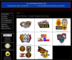 constablepatches.com: Stock Patches by Yellowfininc for Constable ,EMS ,EMT, Firefighter,Constable Patches
Cheap Patches ,Patches, Stock Patches ,Custom Patches ,Cheap patches online ,Cheap patch ,Patch ,Yellowfinindustries.com ,Custom  Badges ,Stock Patches , Arm Patches ,Chest Patches ,Badges Patches ,Flag Patches ,Houton ,Texas , Cheap custom Patches ,Constable patches, Constable custom patches ,constable stock patches ,constable patch ,constable patches ,ems ,emt ,police ,firefighter patches 