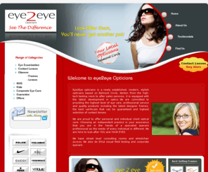 e2eopticians.com: Eye 2 Eye Optician - Home
Joomla - the dynamic portal engine and content management system