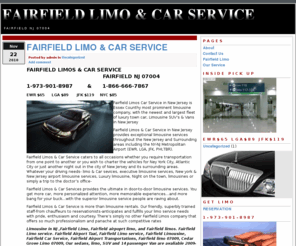 fairfieldlimos.com: FAIRFIELD LIMO & CAR SERVICE
FAIRFIELD NJ 07004