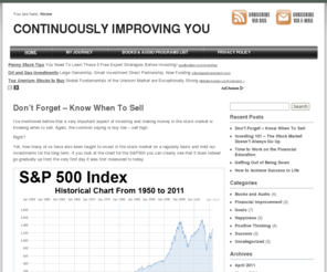 continuouslyimprovingyou.com: Continuously Improving You
Continuously Improving You - Your Personal & Professional Development Resource