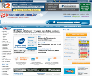 jcconcursos.com.br: Jornal dos Concursos | Concursos PÃºblicos, Editais, Provas, Gabaritos, Vagas, Empregos e mais!
As Ãºltimas notÃ­cias sobre os concursos previstos, em andamento e abertos em todo o paÃ­s. O portal completo para a carreira pÃºblica e privada, com atualizaÃ§Ãµes em tempo real