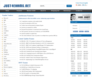 just4exams.net: IT certification Learning materials, The Fastest and Guaranteed Way to Certify Now!Best Practice, Guaranteed Certify!  - just4exams
The Fastest and Guaranteed Way to Certify Now!-just4exams.