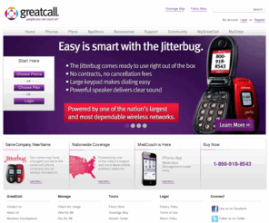 jitterbug.com: GreatCall - Official home of Jitterbug, easy-to-use cell phones, award-winning health and wellness apps, and affordable monthly plans
GreatCall provides easy-to-use cell phones, superior customer service, affordable monthly plans, health and safety apps and service on the nation's most dependable wireless network