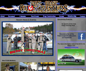 palmcoastbusters.com: Palm Coast Ghostbusters
The Palm Coast Ghostbusters are a group of Florida Ghostbusters that help raise money for charities at conventions, city events and much more.