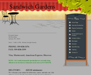 sandwichgardens.com: Home Page
Home Page