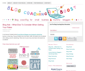 blogcoachingboost.com: Blog Coaching Boost
Blog coaching for small business and mummy bloggers