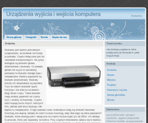 eurzadzenia.com: Drukarka - Urządzenia wyjścia i wejścia komputera
Co podłączamy do komputera.. Laserowa czy atramentowa?.