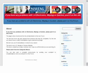 lgelectronicsconsumercomplaints.com: LG Consumer Complaints
Customer and Consumer Complaints about LG Products.