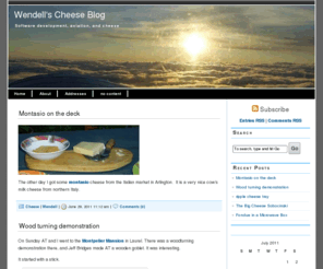 wendellwturner.com: Wendell's Cheese Blog
