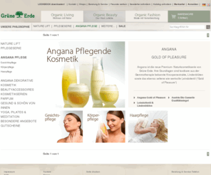 angana.biz: Angana Pflege - Organic Beauty - Grüne Erde
