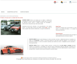 autoventasmonterroso.com: Auto Ventas Monterroso - Avenida Centro América Escuintla, Escuintla, Guatemala
Auto Ventas Monterroso