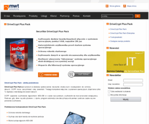 drivecrypt.pl: DriveCrypt Plus Pack
MWT Solutions - systemy helpdesk, servicedesk i zarządzania infrastrukturą IT marki ManageEngine i Service-now. Ponad 150 wdrożeń w Polsce.