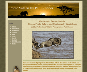photosafaritour.com: Photo Safari Tours. Africa Safari Tours. African Photo Safaris
African safari photo tours including collections of wildlife photography, photo tips about wild animals on safari including elephants, lions, leopard, cheetah, monkeys, elephant, crocodile, birds and many more