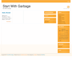 startwithgarbage.net: Start With Garbage | Start With Garbage
Start With Garbage