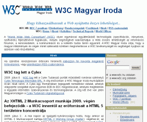 w3c.hu: World Wide Web Consortium - Magyar Iroda
