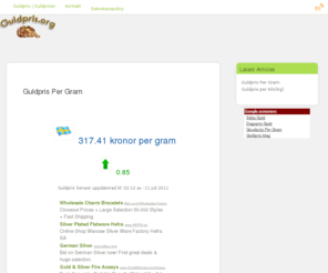 guldpris.org: Guldpris | Guldpriser
Aktuellt guldpris sverige,guldpris per gram och guldpriset.