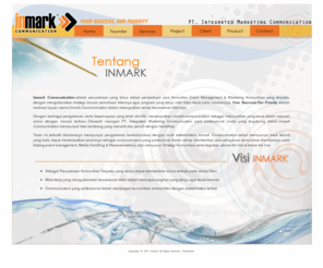 inmarkcomm.com: PT.Integrated Marketing Communication - Website
InmarkCommunication , Meeting,Incentive, Convention, Exhibition