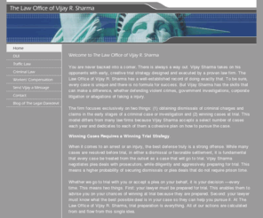 legaldaredevil.com: The Law Office of Vijay R. Sharma - The Premier Attorney for Criminal Law, DUI, and Workers' Compensation Lw
Welcome to the The Law Office of Vijay R. Sharma. The premier resource for criminal, traffic, DUI and workers compensation law.