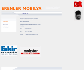 erenler-mobilya.com: Web Page Maker : Make your own web page easy!
Erenler Mobilya