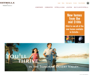 estrella.com: Welcome : Home Page | Estrella | Goodyear, AZ
embraced by the sierra estrella mountains in the city of goodyear, estrella is changing the way we live and thrive in the sonoran desert valley.
