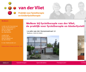 fysiovliet.com: Fysiotherapie van der Vliet
Praktijk voor fysiotherapie van der Vliet Westervoort