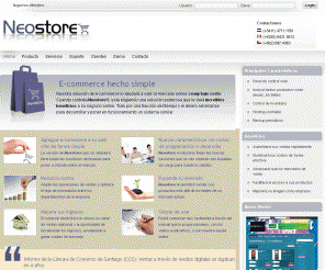 neostore.com.ar: Neostore - E-commerce hecho simple
Neostore es la aplicacion de e-commerce mas simple y efectiva para poner tu propia tienda en linea.