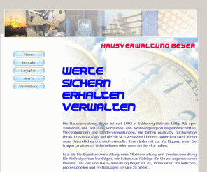 hausverwaltung-beyer.de: Web Page Maker : Make your own web page easy!
Web Page Maker help you make your own web page without having to know HTML.