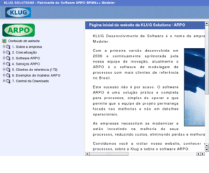 klugsolutions.com: Início
Klug Solutions, Especialista em processos e fabricante do software ARPO