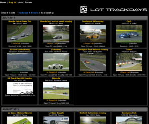 lottrackdays.co.uk: Trackdays and Events : Lotus On Track, Lotus Trackdays Online
Lotus On Track : Trackdays and Events - Membership Trackdays and Events Regalia Trackdays, club lotus, lotus on track, lotus online