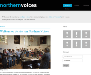 northernvoices.nl: Northern Voices | Welkom | Deze site is 118384 keer bezocht
website description