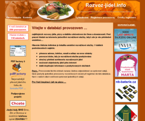 rozvoz-jidel.info: Rozvoz jídel, rozvoz pizzy, pizzerie, pizza
Rozvoz jídel, rozvoz pizzy, pizzerie, pizza