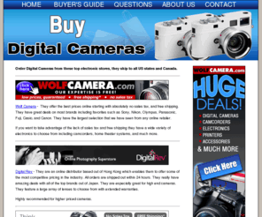 buydigitalcameras.net: Buy Digital Cameras
Order digital cameras online and save on sales tax. Great prices and free shipping.