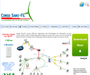 congo-sansfil.org: congo-sansfil.org - Version 3.0
Congo Sans-Fil, vulgariser les technologies de l'information et de la communication en RD Congo / Kinshasa