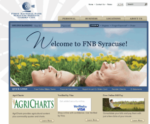 fnb-windmill.com: First National Bank Online | Syracuse - Johnson - Garden City | Kansas - KS
First National Bank offers a superb banking experience for individuals and businesses alike in Syracuse, Johnson, Garden City, and surrounding Kansas areas.