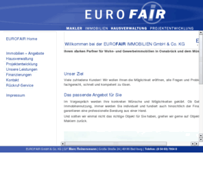 reinersmann.com: EUROFAIR Immobilien Bad Iburg Osnabrück und Münsterland
