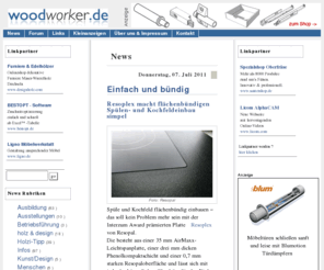 tischlertipp.de: woodworker.de
Diskussionsforum  fÃ¼r alle Holz-Interesierten, Tischler, Schreiner, Holztechniker und andere