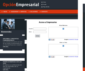 innovaciondisruptiva.com: Opción Empresarial. Consultoría y Asesoría en Negocios, Hermosillo, 
Sonora, México
Asesoría financiera para el éxito de tu empresa.