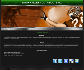 siouxvalleyyouthfootball.com: http://www.siouxvalleyyouthfootball.com
Sioux Valley Youth Football