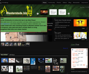 westerstede.biz: Meridian - March 09 Template
Community Webseite für Westerstede und Umgebung.