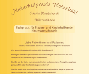 xn--heilpraktikersaarbrcken-upc.info: Naturheilpraxis Rotenbühl - Claudia Waschulewski
Naturheilpraxis Rotenbuehl in Saarbrücken. Ihr Heilpraktiker mit individuellen Therapien.