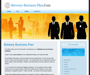 brewery-business-plan.com: Brewery Business Plan
Our Brewery Business Plan will give you exactly what you need for your brewery business.